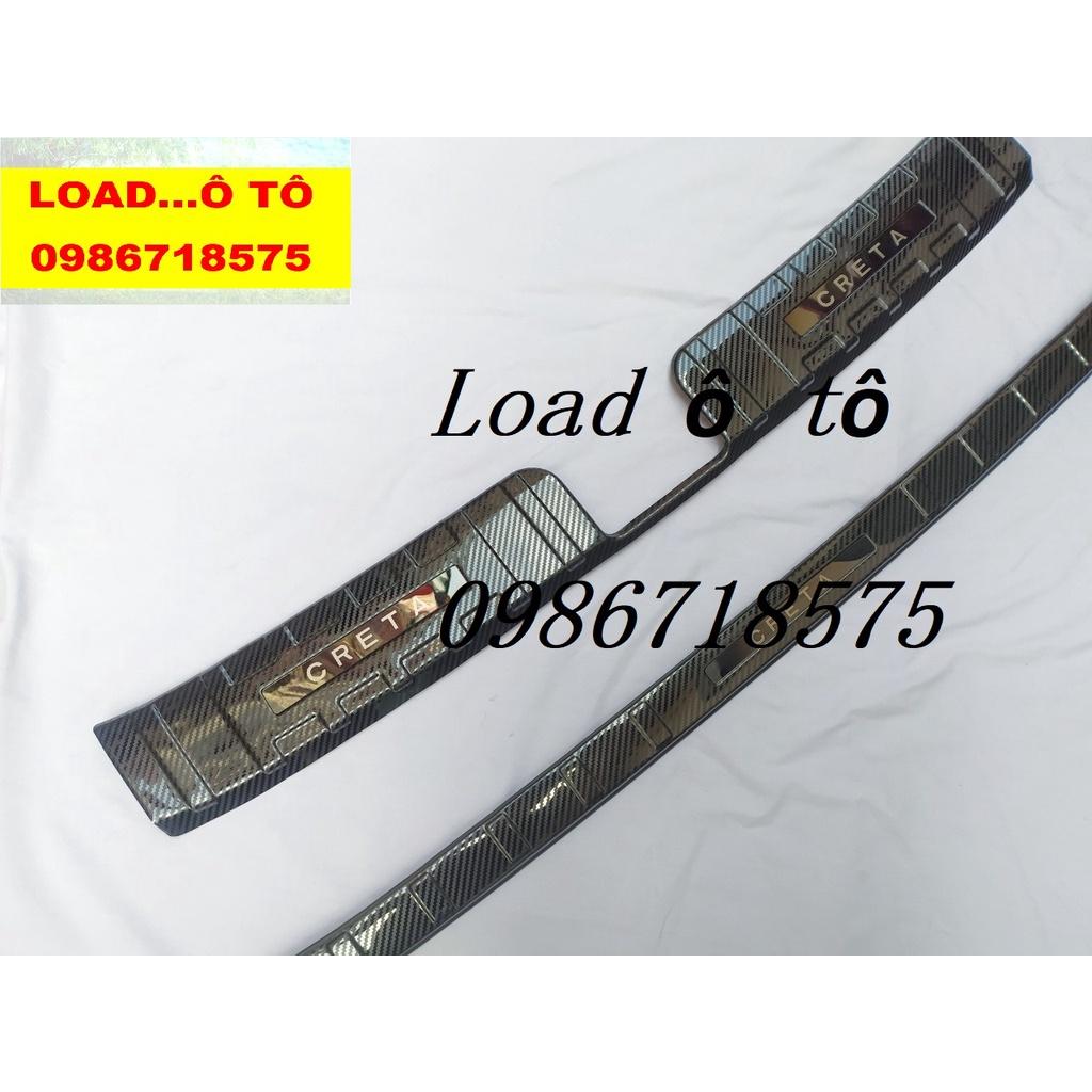 Chống Trầy Cốp Cả Bộ Xe Huyndai Creta 2022-23 Mẫu Vân Carbon Cao Cấp