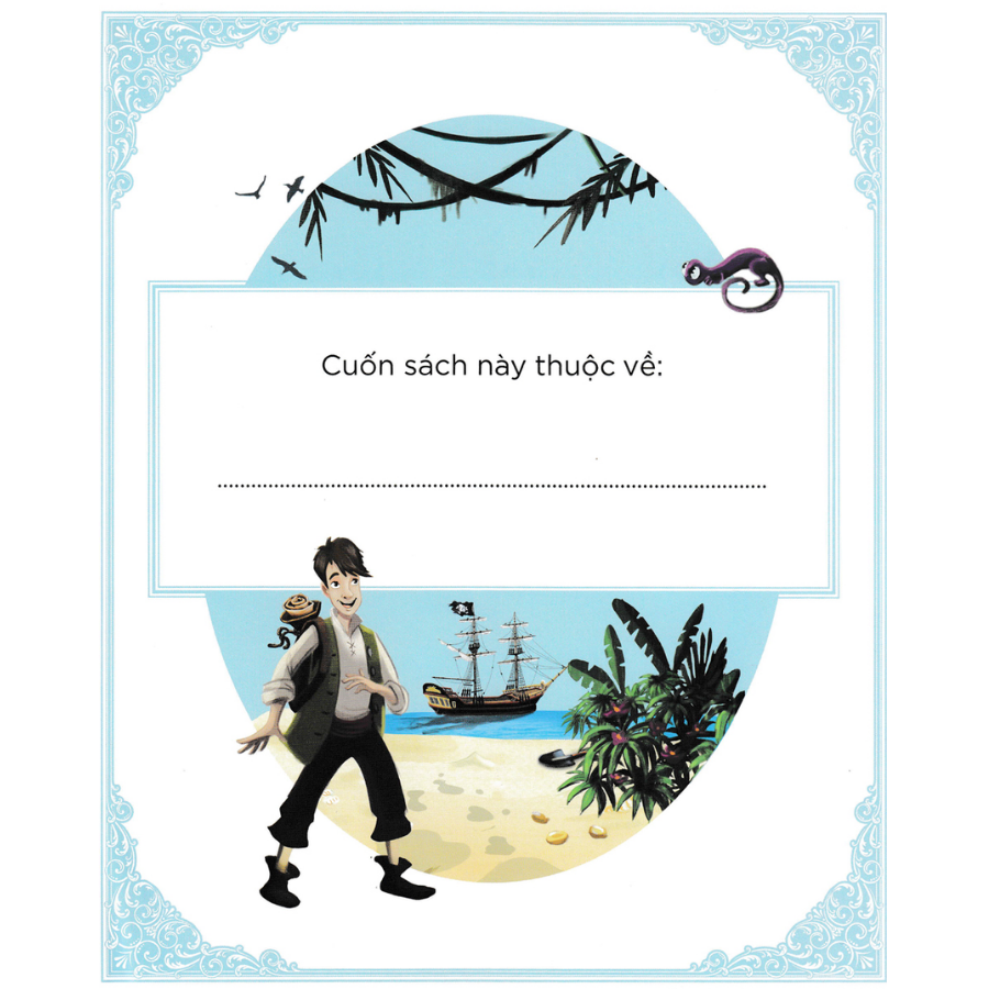 Đảo Giấu Vàng - Phiên Bản Kể Lại Đầy Lôi Cuốn Của Các Tác Phẩm Văn Học Kinh Điển