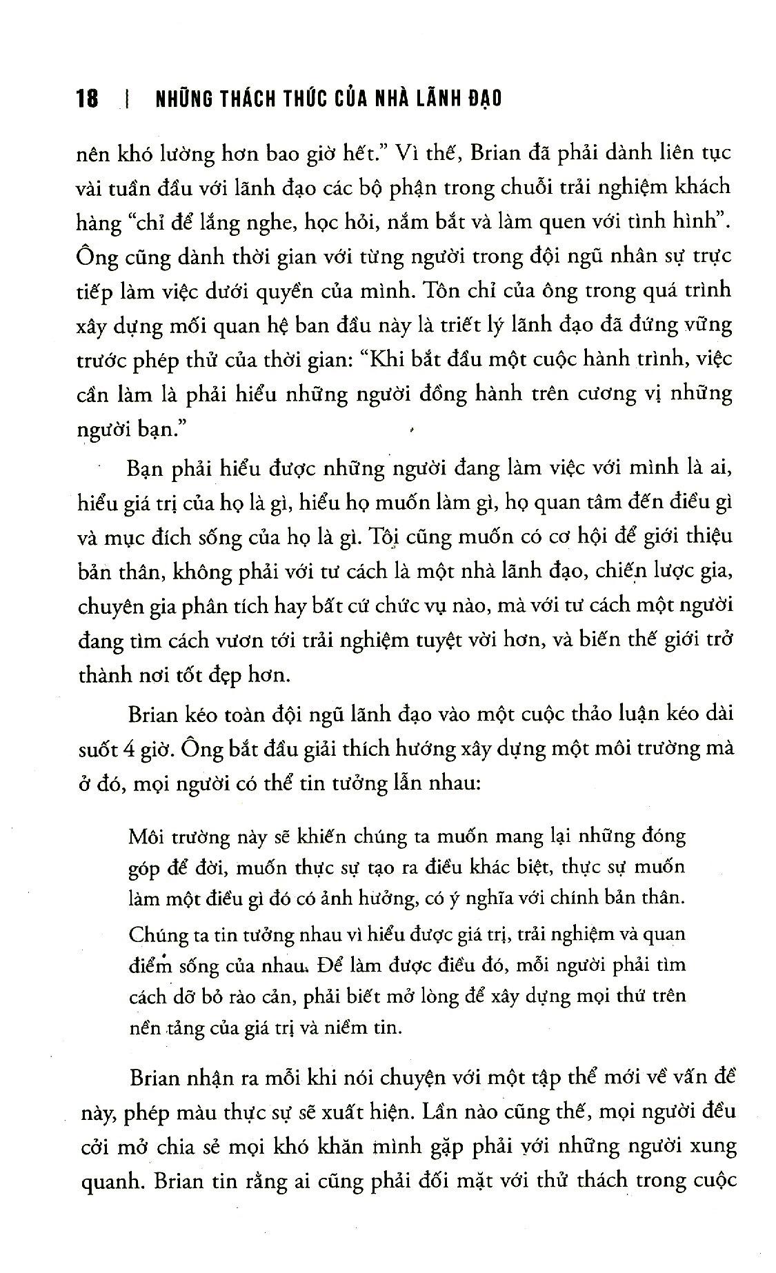 Những Thách Thức Của Nhà Lãnh Đạo