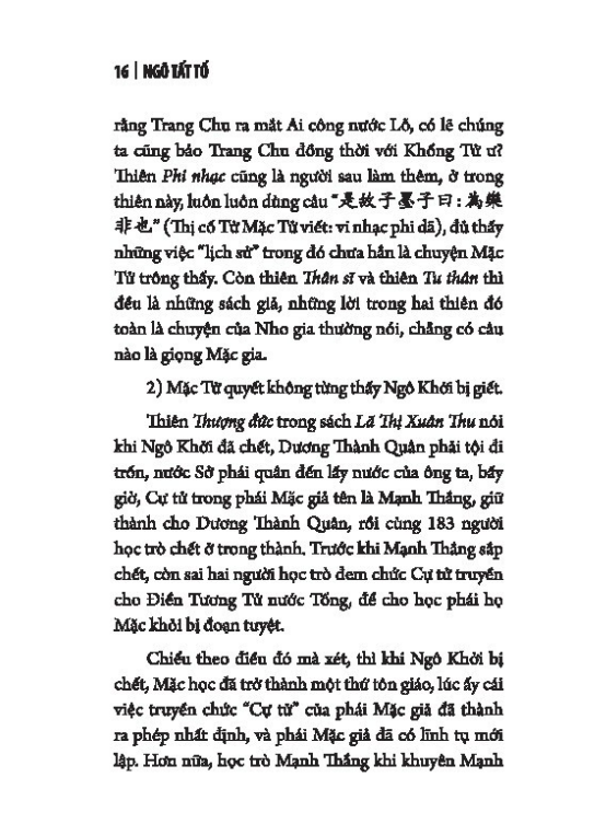 Sách - Mặc tử ( in theo bản của NXB Mai Lĩnh , 1942 )