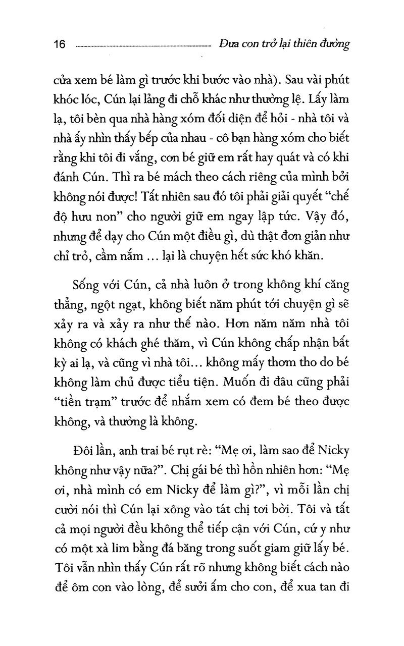 Đưa Con Trở Lại Thiên Đường