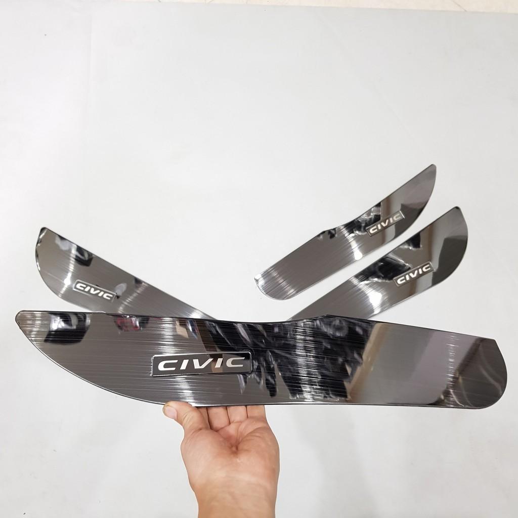 Ốp chống xước Tapli, Táp li cửa Honda Civic 2016-2019
