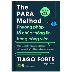 Sách - The PARA Method - Phương pháp tổ chức thông tin trong công việc (1980)