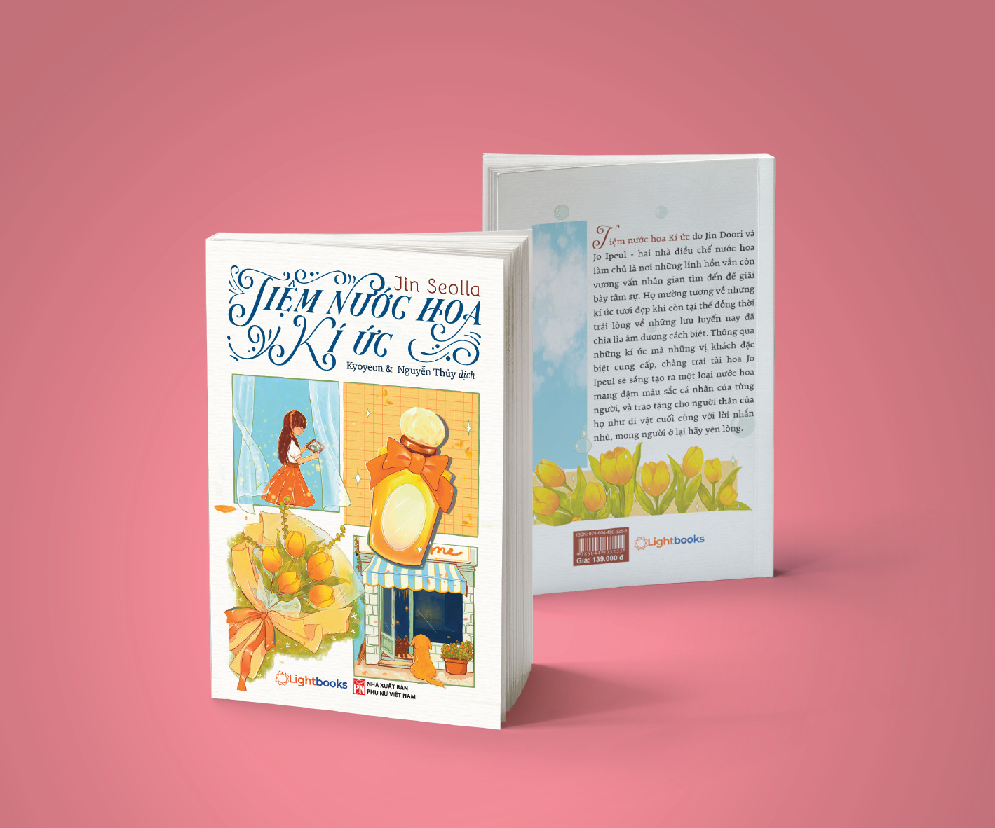 Sách - Tiệm Nước Hoa Ký Ức - Jin Seolla - Nhà xuất bản Phụ nữ Việt Nam & Lightbooks