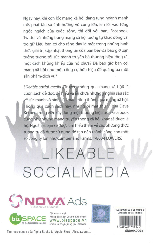 Likeable Social Media - Bí Quyết Làm Hài Lòng Khách Hàng, Tạo Dựng Thương Hiệu Thông Qua Facebook Và Các Mạng Xã Hội Khác