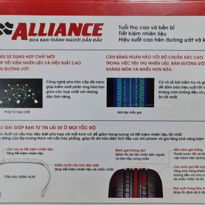 Lốp xe ô tô Huyndai i10 Yokohama 165/65R14 Alliance 030Ex