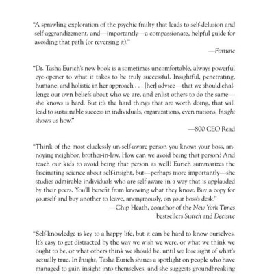 Insight: How To Succeed By Seeing Yourself Clearly