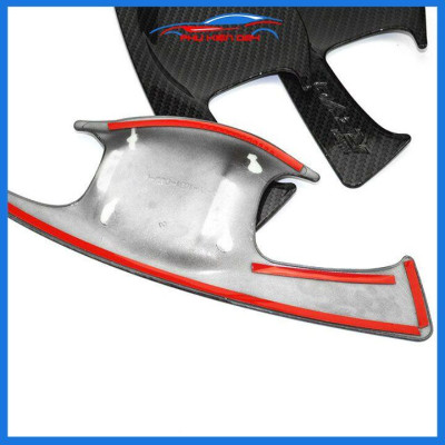 Ốp hõm cửa Hilux Revo 2019-2020-2021 vân cacbon chống trầy trang trí xe