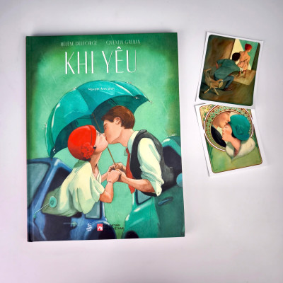 Sách - Khi Yêu - Phiên bản Khổ lớn Bìa gỗ