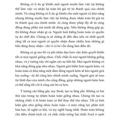 Henry Ford - Tôi Và Ford Motor: Cách Tỉ Phú Henry Ford Điều Hành Ford Motor Từ Thuở Sơ Khai Đến Tầm Thế Giới (Tái Bản 2023)