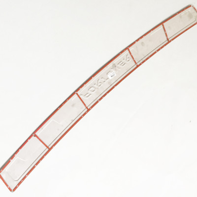 Bộ ốp chống trầy Cốp INOX dành cho xe Toyota Fortuner 2016-2019 - Bên ngoài