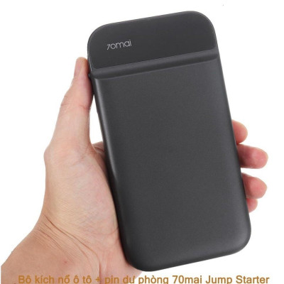 Bộ kích điện xe ô tô khẩn cấp Xiaomi 70Mai 11100 mAh-Kích điện oto-Cứu hộ xe hơi Car Jump Starter