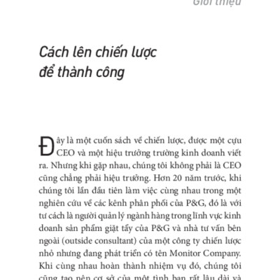 Đã Chơi Phải Thắng - Cách Xây Dựng Chiến Lược Thành Công _TRE