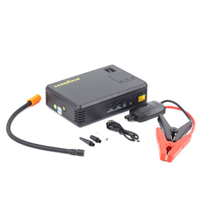Bộ Kích Bình 400A Kiêm Bơm Lốp Xe GOODYEAR GY-5296 Đa Chức Năng Sạc Dự Phòng 10400mAh Cứu Hộ Nhanh Chóng - Nhập Khẩu Chính Hãng