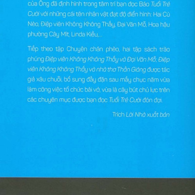 Điệp Viên Không Không Thấy Và Nhà Thơ Thần Giáng - Truyện Trào Phúng