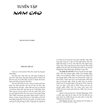 Tuyển Tập Nam Cao (2023)