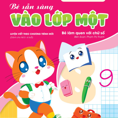 Combo 20 cuốn - Bé Tô màu - Luyện chữ (Mầm non - Chuẩn bị vào lớp 1)