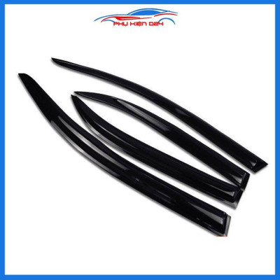 Vè che mưa đen Altis 2022-2023 nhựa ABS chắn mưa, cản bụi, trang trí xe hơi