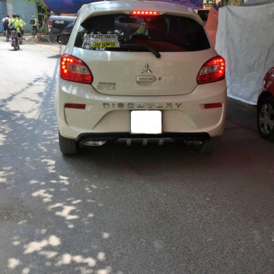 Lippo Mitsubishi Mirage mẫu độ sau xe  lắp chung