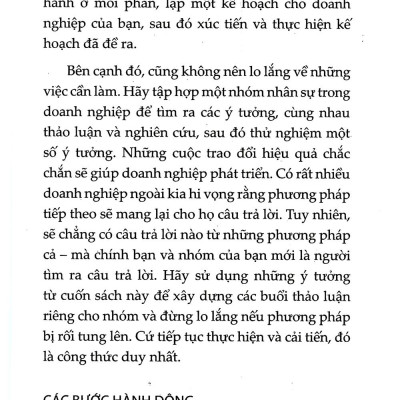 Thay Dầu Cho Bộ Máy Doanh Nghiệp