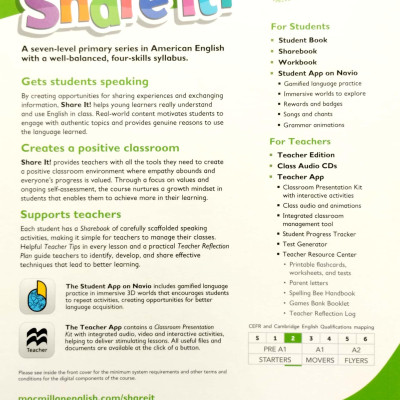 Share It! Level 2 Student Book With Sharebook And Navio App