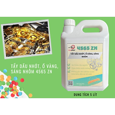 Dung dịch tẩy dầu nhớt, ố vàng, sáng nhôm Techgroup 4565 ZN – 5 Lít