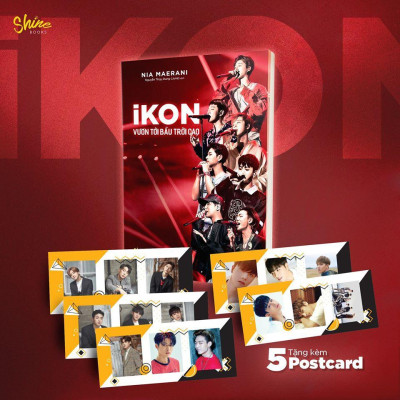 Sách - iKON - Vươn Tới Bầu Trời Cao (tặng kèm bookmark)