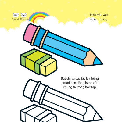 Bé Tập Tô Màu - Từ Cơ Bản Đến Nâng Cao - Những Sắc Màu Kỳ Diệu 2