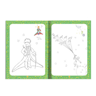 Tô màu: Hoàng Tử Bé và Capybara (Cuốn lẻ và Combo)