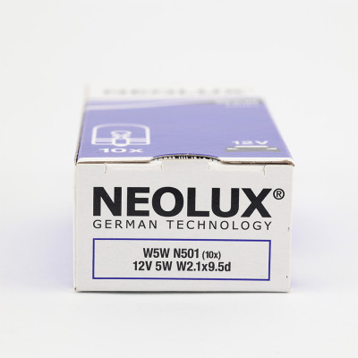 Combo 10 Bóng Đèn Chân Ghim T10 T15 T20 OSRAM NEOLUX Lắp Đèn Demi, Bóng Soi Biển Số Xe Ô Tô Xe Máy - Nhập Khẩu Chính Hãng