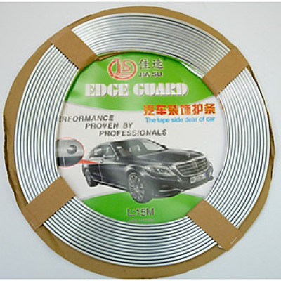 Nẹp Chữ U Mạ Crom Trang Trí Và Chống Xước Viền Ô Tô 