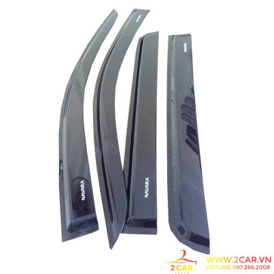 Vè Che Mưa Xe NISSAN NAVARA 2015-2020 NHỰA ĐEN DÀY