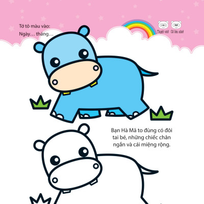 Bé Tập Tô Màu - Từ Cơ Bản Đến Nâng Cao - Những Sắc Màu Kỳ Diệu 2