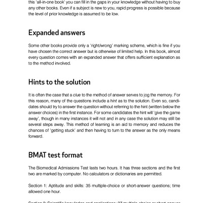 How To Master The BMAT: Unbeatable Preparation For Success In The Biomedical Admissions Test