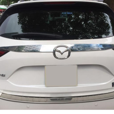 Ốp trang trí tay mở cốp sau cho xe Mazda CX5, CX-5 2018 mạ Crom cao cấp