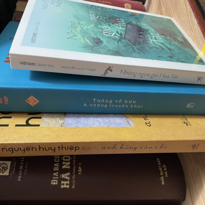 Combo 3c Nguyễn Huy Thiệp: Tướng về hưu & những truyện khác (bìa cứng), Anh hùng còn chi, Những ngọn gió Hua Tát 