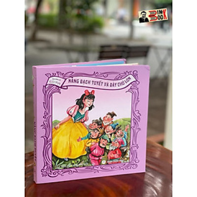 [phiên bản pop-up dựng hình in màu toàn bộ] (bìa cứng) NÀNG BẠCH TUYẾT VÀ 7 CHÚ LÙN - Truyện cổ Grimm - TrươngPhuongBooks