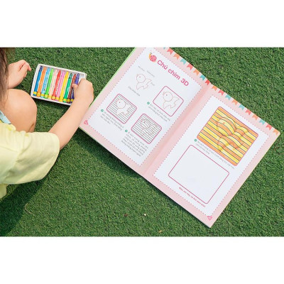 Tập vẽ tranh 3D, khơi nguồn sáng tạo