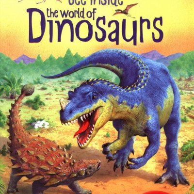 Sách tương tác tiếng Anh - Usborne See Inside the World of Dinosaurs