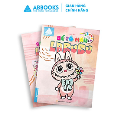 Sách - Bé tô màu - Labubu - Chủ đề: Tinh nghịch - Dạo chơi trong rừng - Hội bạn thân - Vương quốc đồ ăn vặt