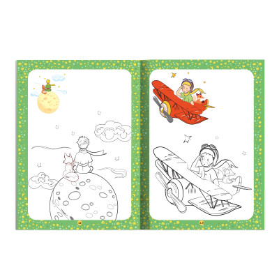 Tô màu: Hoàng Tử Bé và Capybara (Cuốn lẻ và Combo)