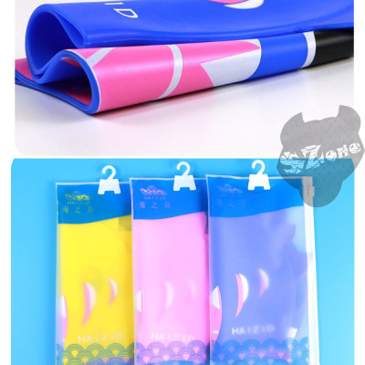 Mũ bơi trẻ em cao su hình hoạt hình cá mập