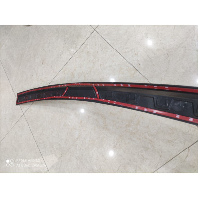 Chống trầy cốp ngoài xe Toyota corolla Cross 2020 2021 2022 2023 , nhựa đen 3D cao cấp