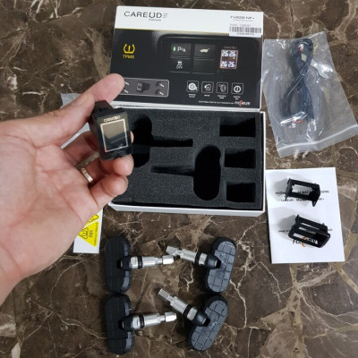 Cảm biến áp suất lốp van trong, gắn nút chờ các loại xe ô tô, thương hiệu cao cấp Careud - HÀNG NHẬP KHẨU