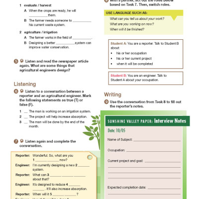 Career Paths Agricultural Engineering (Esp) Student