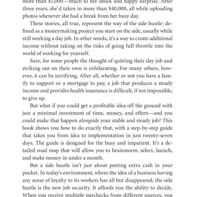 Side Hustle: Build a Side Business and Make Extra Money - Without Quitting Your Day Job