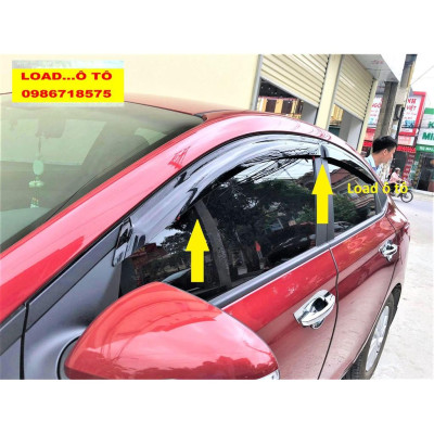 Vè Che Mưa Xe Huyndai Elantra 2022-2016 Mẫu Chỉ Inox Cao Cấp