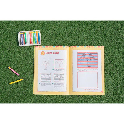 Tập vẽ tranh 3D, khơi nguồn sáng tạo