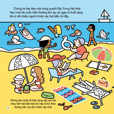 Sách Tô Màu Khám Phá Thế Giới - 3 - 9 Tuổi - Bộ + Lẻ