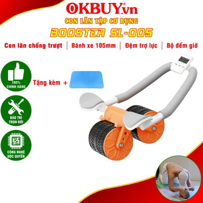 Con lăn tập cơ bụng trợ lực Plank Booster SL-005 - Giảm mỡ và săn chắc cơ bụng tại nhà nhanh chóng